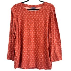Democracy Rust Knit Top 1X